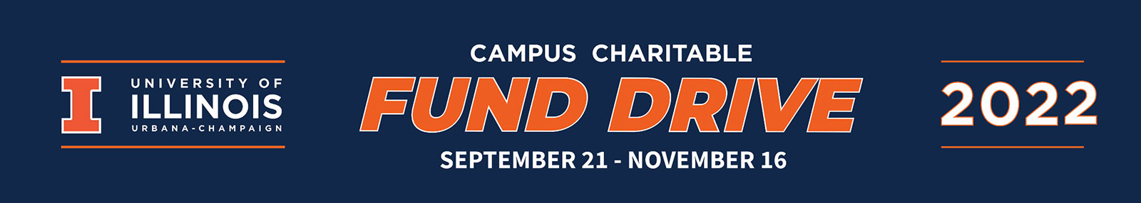 Campus Charitable Fund Drive September 22 - November 17, 2021